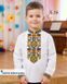 Заготовка вишиванки для хлопчика сорочка дитяча на 4-7, 8-10 років Х16 ТМ "Магія візерунку"